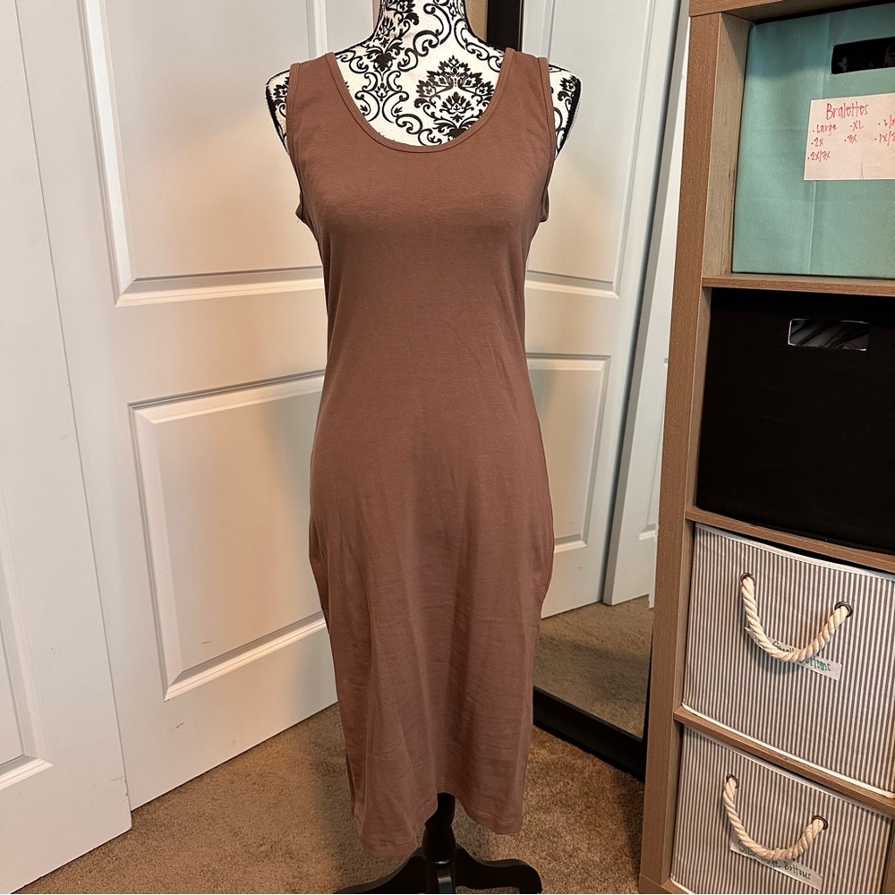 Knee Length Tank Dress Size Large